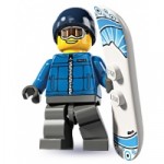 LEGO Minifigures Snowboarder Guy