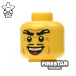 LEGO Mini Figure Heads Sinister Smile