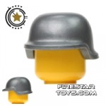BrickForge Military Helmet Silver