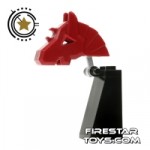 LEGO Castle Knight Chess Piece Red