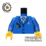 LEGO Mini Figure Torso Pilot