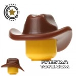 BrickWarriors Cowboy Hat Brown