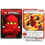 Ninjago Masters of Spinjitzu Game Card 22 Weapon Force