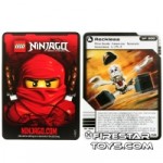Ninjago Masters of Spinjitzu Game Card 72 Reckless