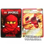 Ninjago Masters of Spinjitzu Game Card 25 Head Spin