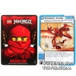 Ninjago Masters of Spinjitzu Game Card 46 Weapon Swap