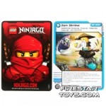 Ninjago Masters of Spinjitzu Game Card 36 Zen Strike