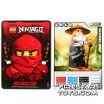 Ninjago Masters of Spinjitzu Game Card 7 Sensei Wu