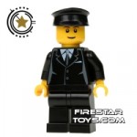 LEGO City Mini Figure Black Suit