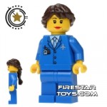 LEGO City Mini Figure Female Airport Worker