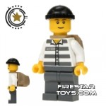 LEGO City Mini Figure Prisoner With Backpack
