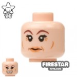 LEGO Mini Figure Heads Pale Lips