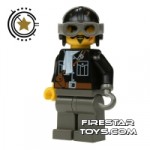 LEGO Adventurers Mini Figure Lord Sam Sinister Goggles