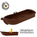 LEGO Rowing Boat Reddish Brown