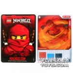 Special Edition 3D Ninjago Masters of Spinjitzu Game Card Kai
