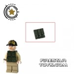 Tiny Tactical TinyOmega Tactical Vest Pistol Mag Triple Pouch Dark Green