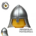 LEGO Castle Helmet Metallic Silver