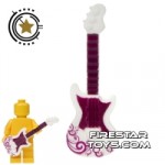BrickForge Electric Guitar Purple Swirls