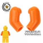 LEGO Mini Figure Arms Pair Orange