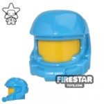 LEGO Space Helmet Dark Azure