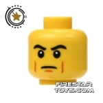 LEGO Mini Figure Heads Frown