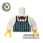 LEGO Mini Figure Torso Apron and Bow Tie