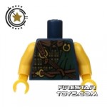 LEGO Mini Figure Torso Tartan Highland Top